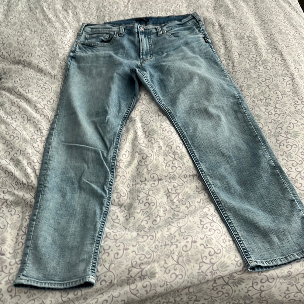 Silver jeans